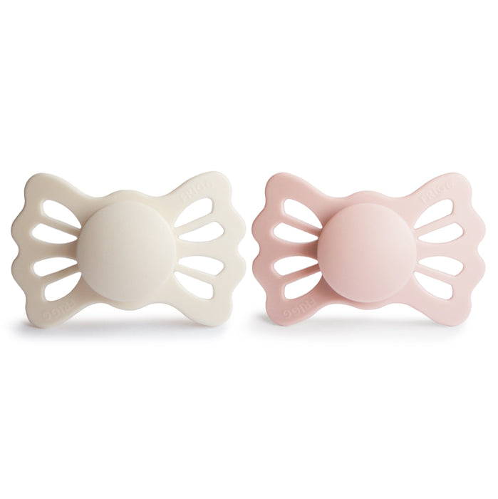 FRIGG Lucky Symmetrical Silicone Pacifier 2-Pack (6-18 Months) - Nature Baby Outfitter