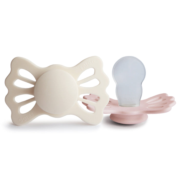 FRIGG Lucky Symmetrical Silicone Pacifier 2-Pack (6-18 Months) - Nature Baby Outfitter