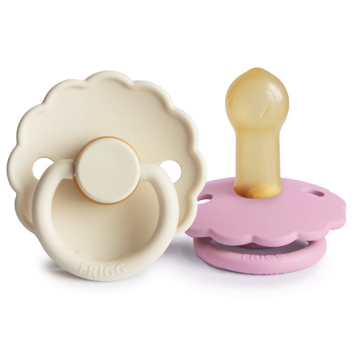 FRIGG Daisy Natural Rubber Pacifier 2-Pack - Nature Baby Outfitter