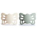 FRIGG Butterfly Anatomical Silicone Pacifier 2-Pack (0-6 Months) - Nature Baby Outfitter