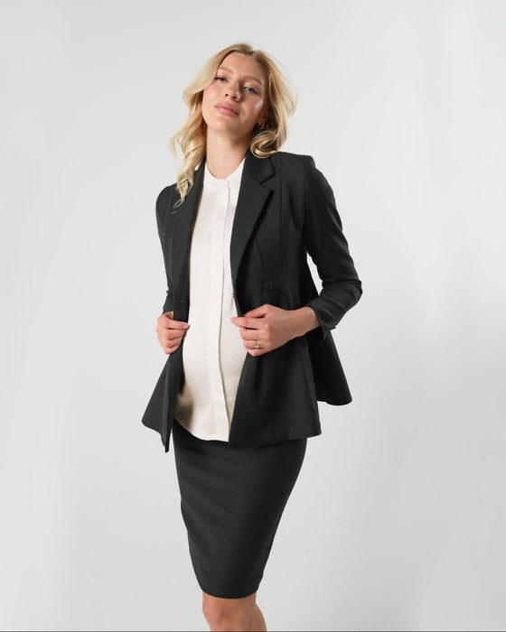 Nathalie Maternity Blazer (Regular & Petite) - Nature Baby Outfitter