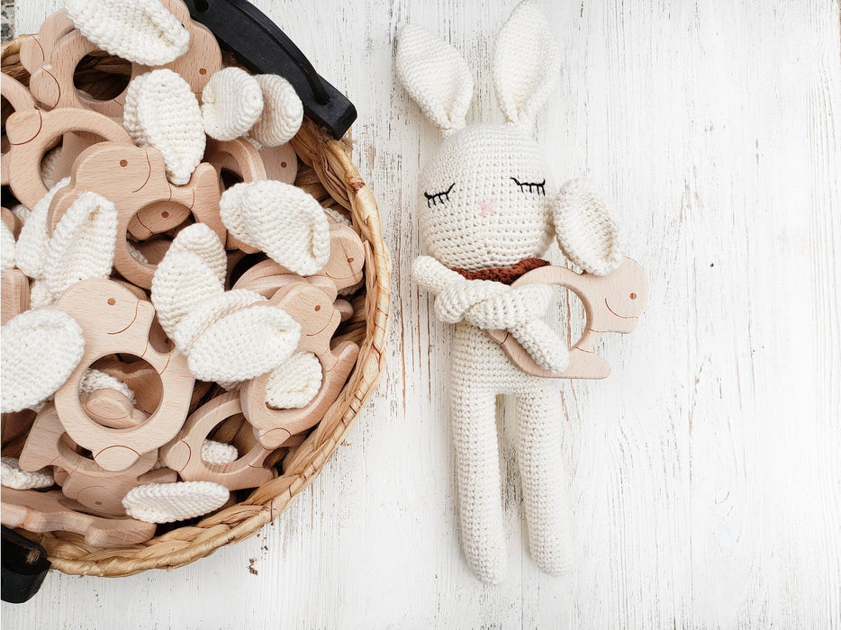 Crochet Crinkle Ears Bunny