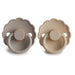 FRIGG Daisy Natural Rubber Pacifier 2-Pack - Nature Baby Outfitter