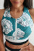 Crop Zip Up Breastfeeding Swimsuit Top - Nature Baby Outfitter