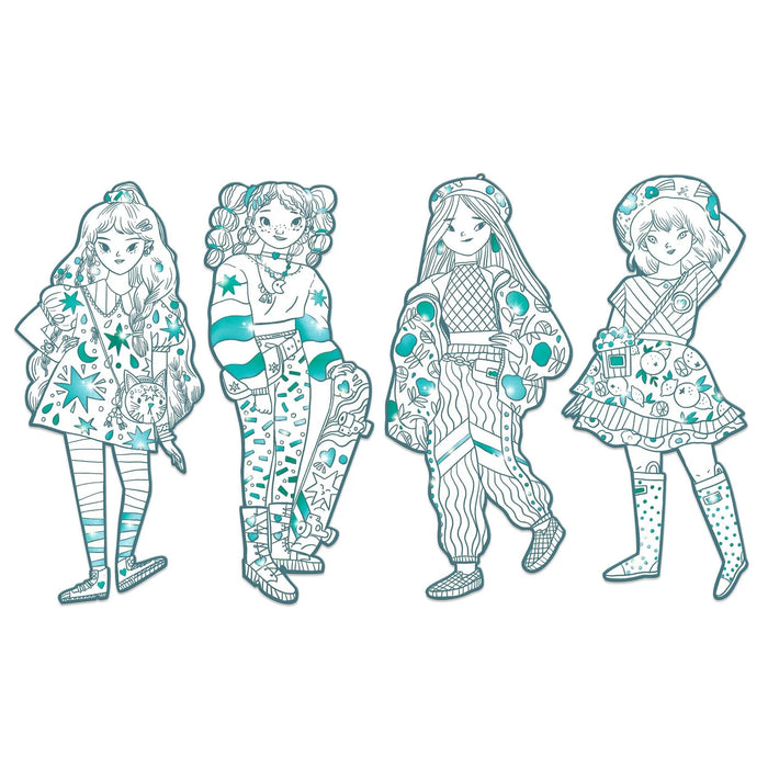 Angele & Friends Coloring Demoiselle