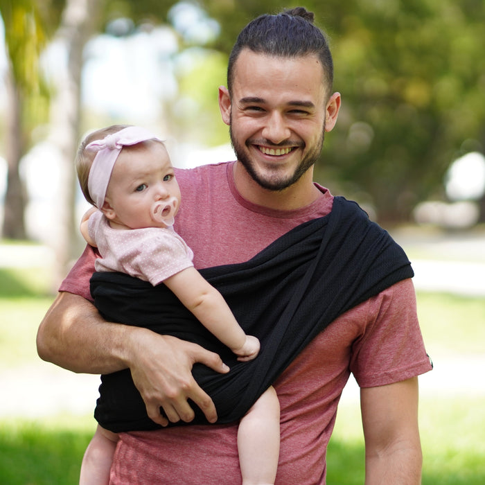 Baby K'tan Breeze Baby Carrier | Black - Nature Baby Outfitter