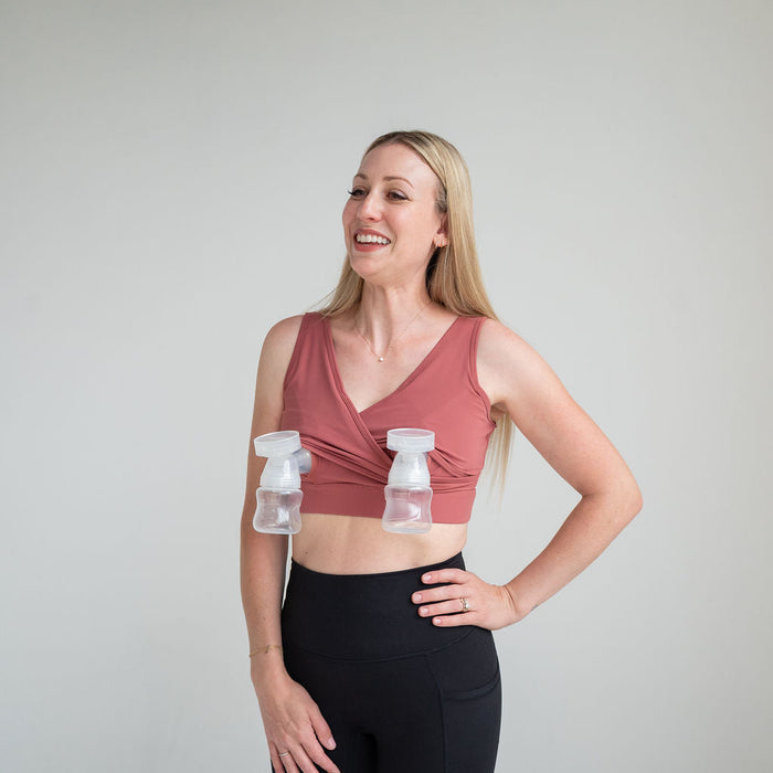 Everyday Luxe® 3.0 Nursing & Hands-Free Pumping Bra - Nature Baby Outfitter