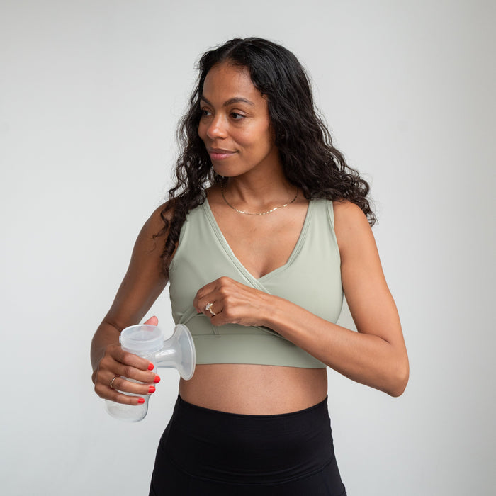Everyday Luxe® 3.0 Nursing & Hands-Free Pumping Bra - Nature Baby Outfitter