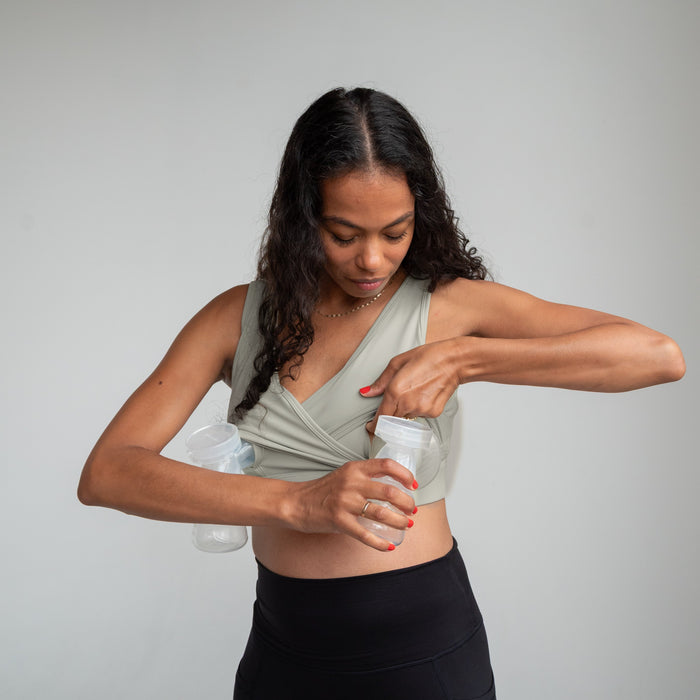 Everyday Luxe® 3.0 Nursing & Hands-Free Pumping Bra - Nature Baby Outfitter