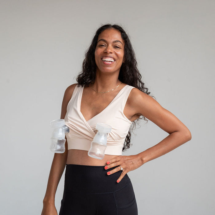 Everyday Luxe® 3.0 Nursing & Hands-Free Pumping Bra - Nature Baby Outfitter