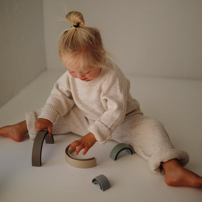 Rainbow Stacker Toy - Nature Baby Outfitter