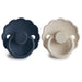 FRIGG Daisy Natural Rubber Pacifier 2-Pack - Nature Baby Outfitter