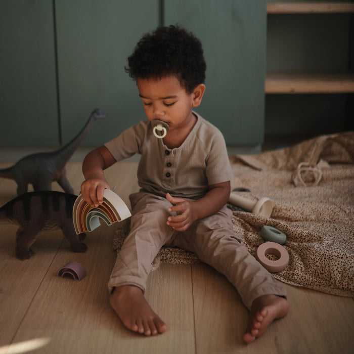 Rainbow Stacker Toy - Nature Baby Outfitter