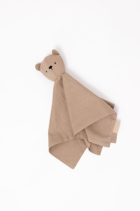 Desert Lark - Linen Lovey Bear - Nature Baby Outfitter