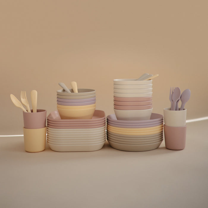 Square Dinnerware Bowls - Nature Baby Outfitter