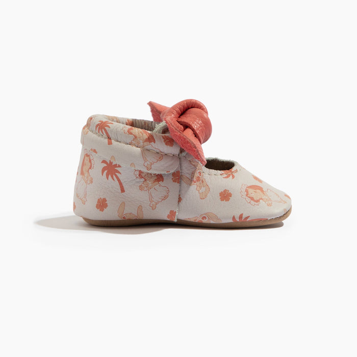 Disney Lilo Beachy Knotted Bow Baby Shoe