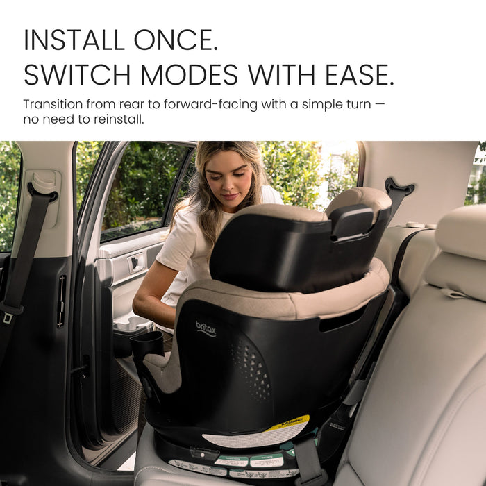 britax angle adjuster Britax Galaxy 360 Slim Rotating Car Seat — Nature Baby Outfitter