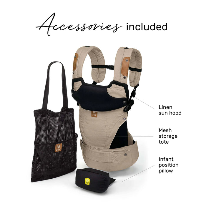 Warm Sand Elevate | 6-Position Baby Carrier
