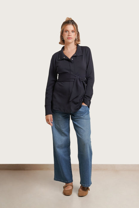 Slouch Under the Belly Denim - Nature Baby Outfitter