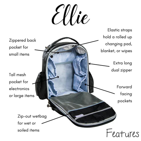 Obsidian Ellie Back Pack Bag