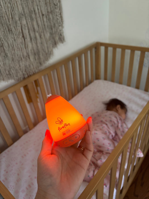 Shusher Firefly Sound Machine and Night Light - Nature Baby Outfitter
