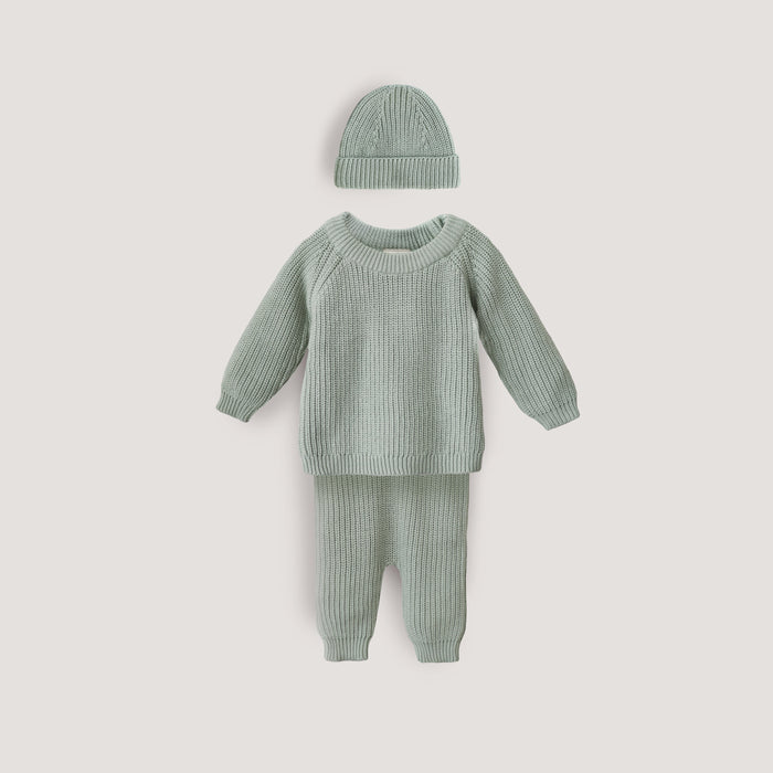 Chunky Knit Sweater - Nature Baby Outfitter
