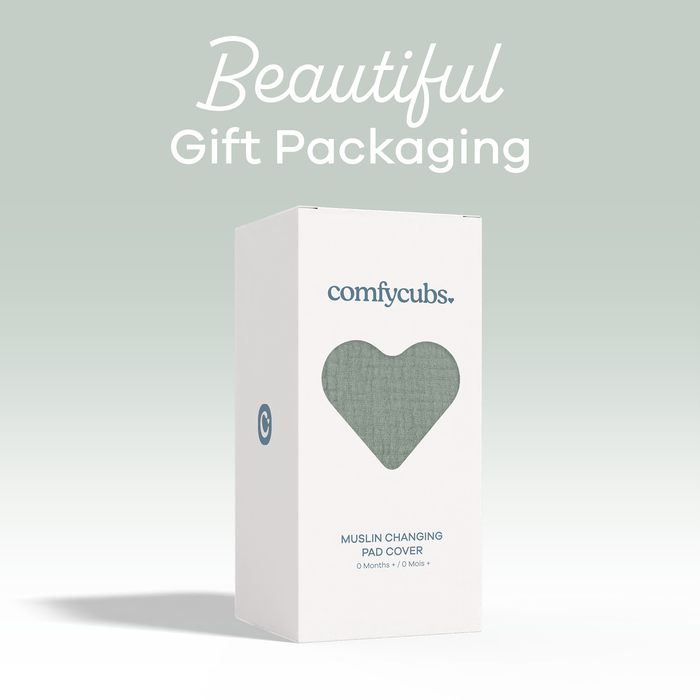 Muslin Fitted Changing Pad Cover, 1 Pack