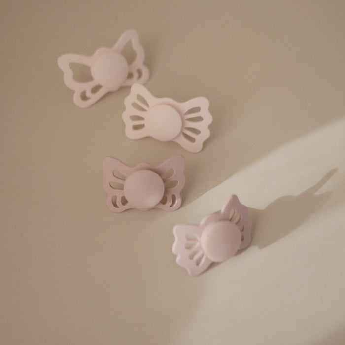 FRIGG Butterfly Anatomical Silicone Pacifier 2-Pack (6-18 Months) - Nature Baby Outfitter