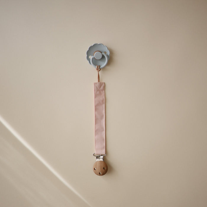 Linen Pacifier Clip 2-Pack - Nature Baby Outfitter