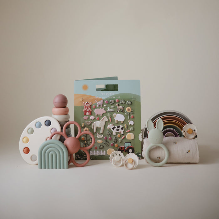 Reusable Farm Sticker Set - Nature Baby Outfitter