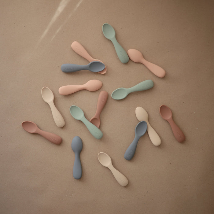Silicone Toddler Starter Spoons - Nature Baby Outfitter