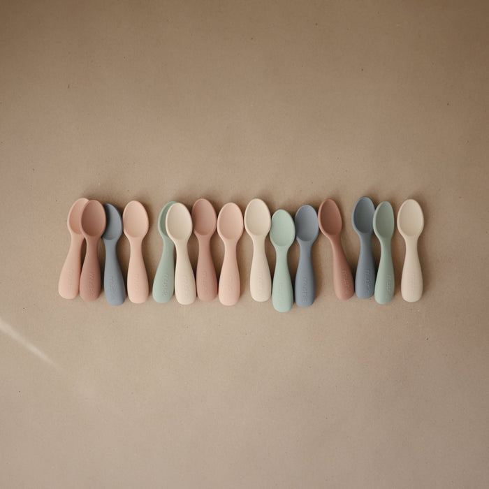 Silicone Toddler Starter Spoons - Nature Baby Outfitter