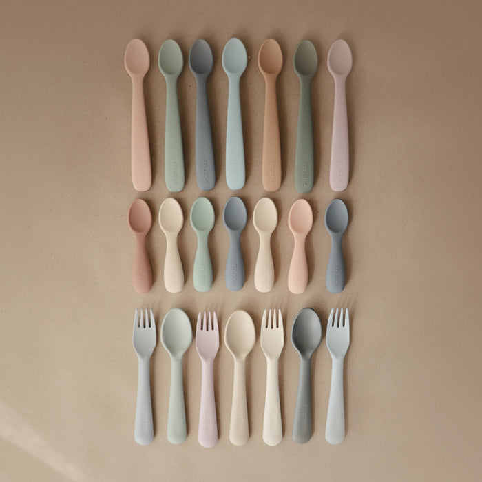 Silicone Toddler Starter Spoons - Nature Baby Outfitter