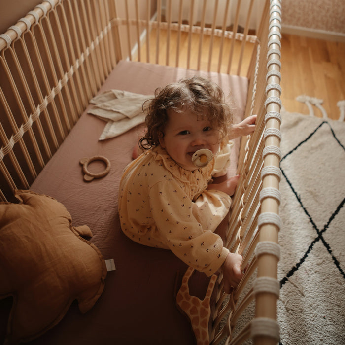 Mini Muslin Crib Sheet - Nature Baby Outfitter