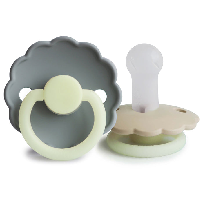 FRIGG Daisy Night Silicone Pacifier 2-Pack - Nature Baby Outfitter