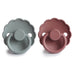 FRIGG Daisy Silicone Pacifier 2-Pack - Nature Baby Outfitter
