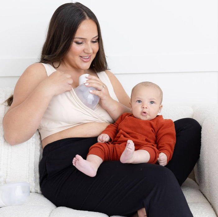 Everyday Luxe® 3.0 Nursing & Hands-Free Pumping Bra - Nature Baby Outfitter