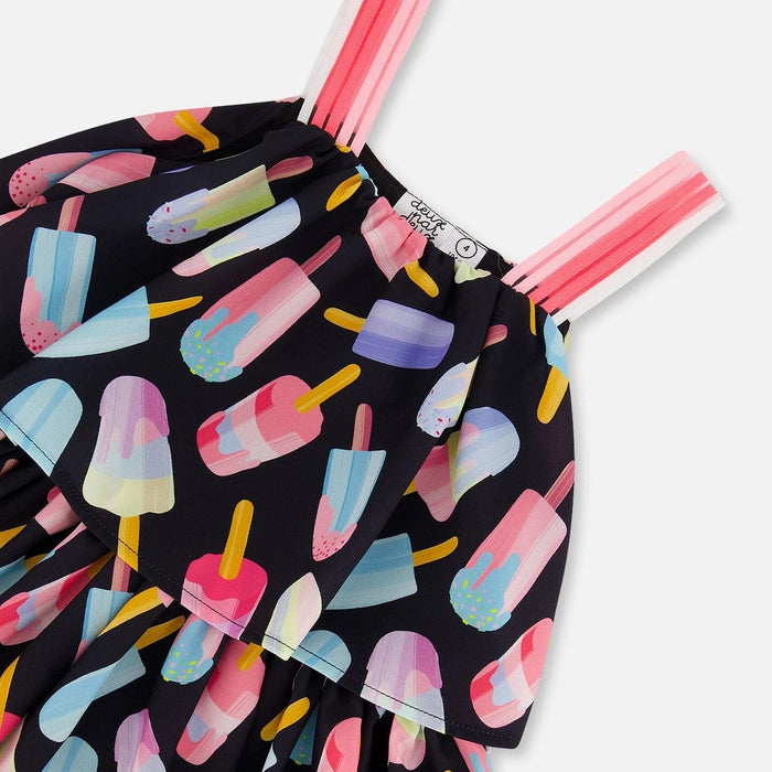 Popsicle Tiered Dress