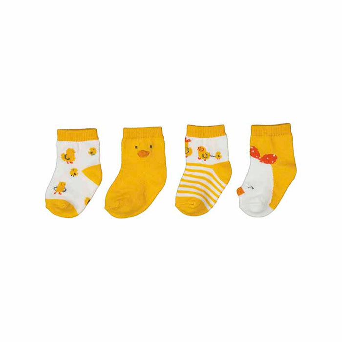 Chicks Organic Cotton Socks - 4 Pairs