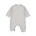 Silver Ribbed Romper - Nature Baby Outfitter