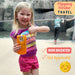 Flipping Holder TRAVEL - food pouch and juice box holder, fits cup holders - Nature Baby Outfitter