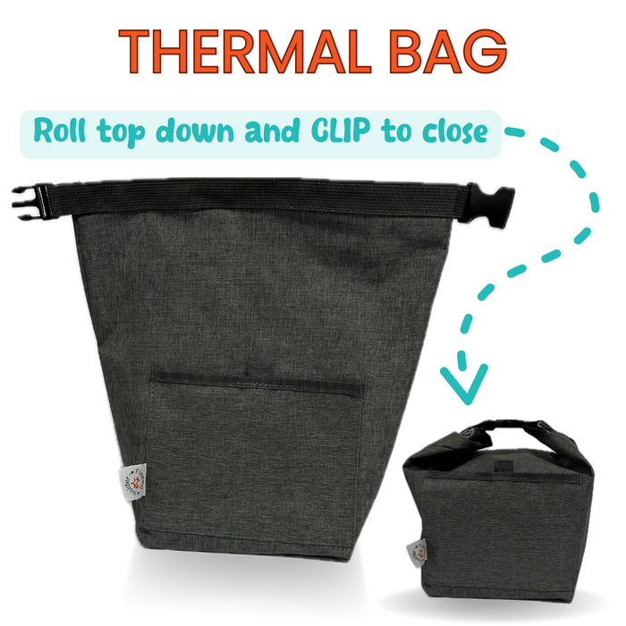 Thermal Bag | easy on-the-go snack storage - Nature Baby Outfitter