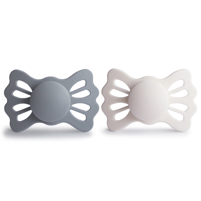 FRIGG Lucky Symmetrical Silicone Pacifier 2-Pack (6-18 Months) - Nature Baby Outfitter