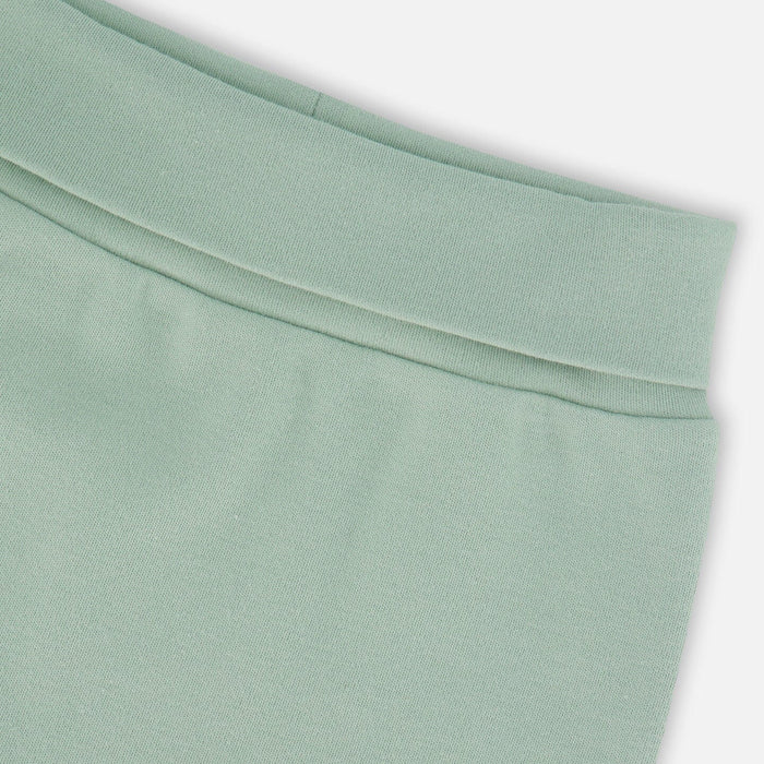 Jade Flower Knee Organic Cotton Pants