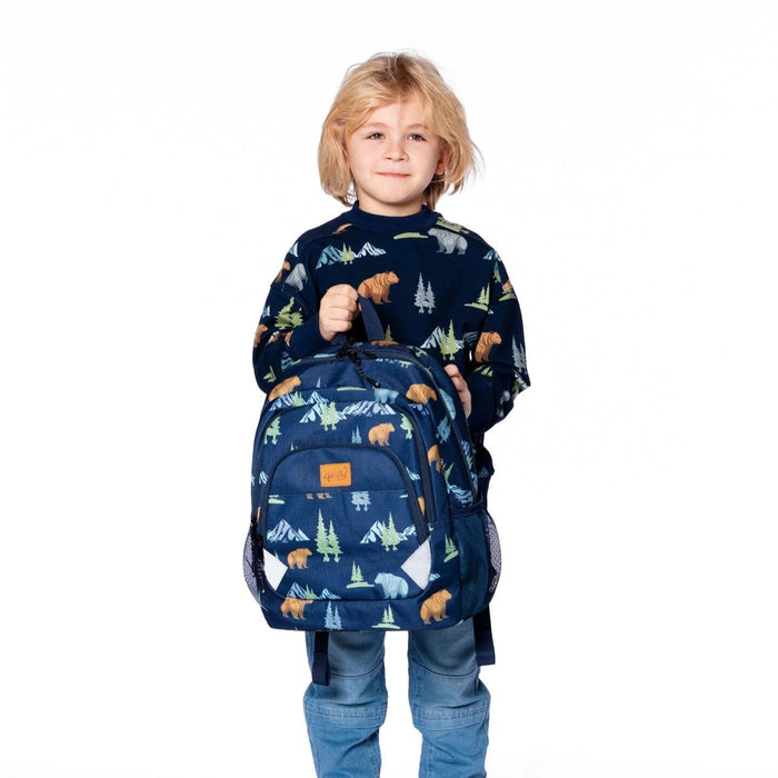 Navy Bears Toddler Backpack