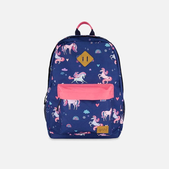 Navy Unicorn Backpack