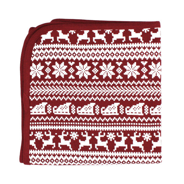 Santa's Sleigh Holiday Thermal Blanket