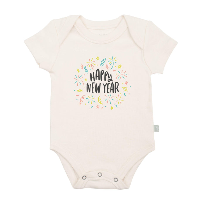 graphic bodysuit | happy new year