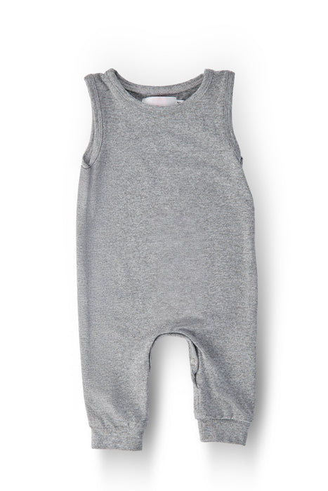 Heather Gray Tank One-Piece Jogger