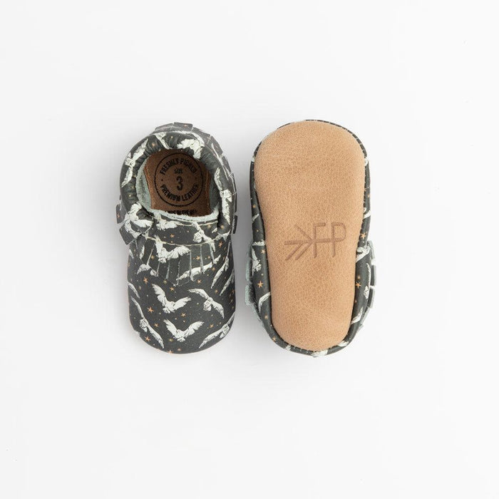 Hedwig™ in Flight Moccasin Baby Shoe - Nature Baby Outfitter